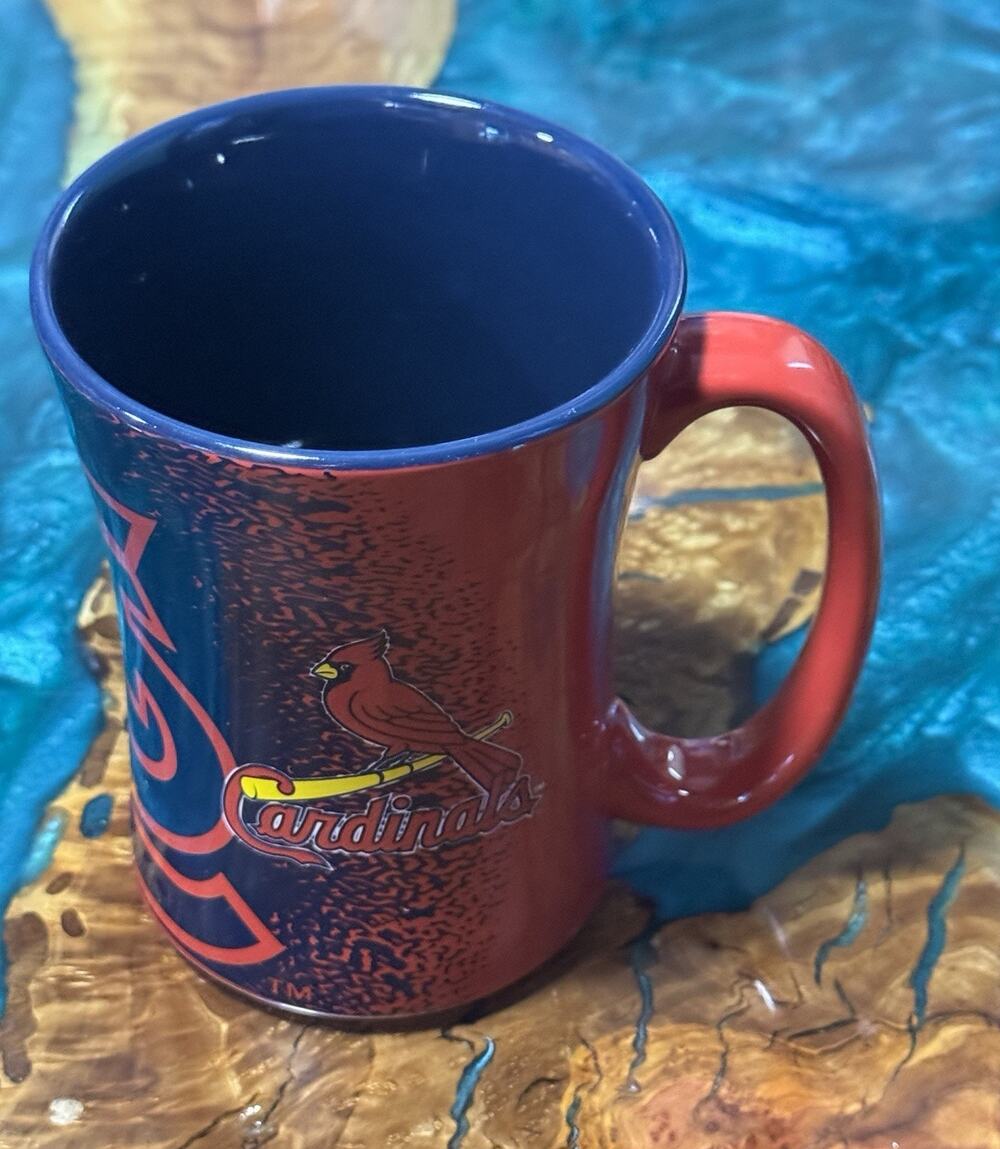 Boelter St Louis Cardinals Coffee Mug Baseball Navy Red